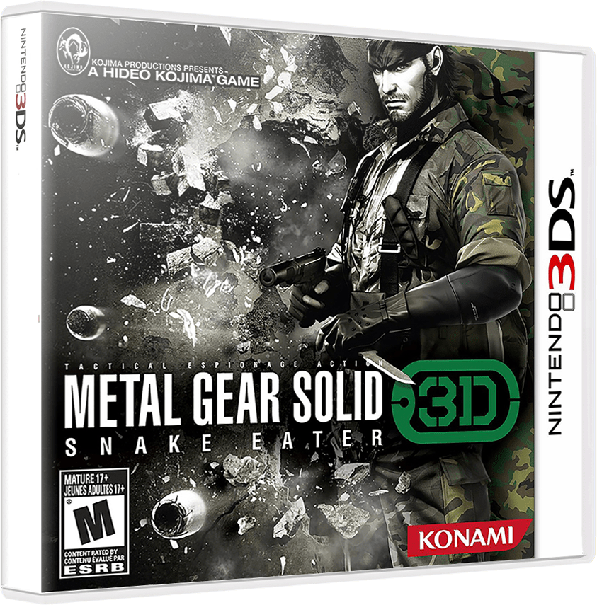 Metal Gear Solid 3D: Snake Eater box art for Nintendo 3DS